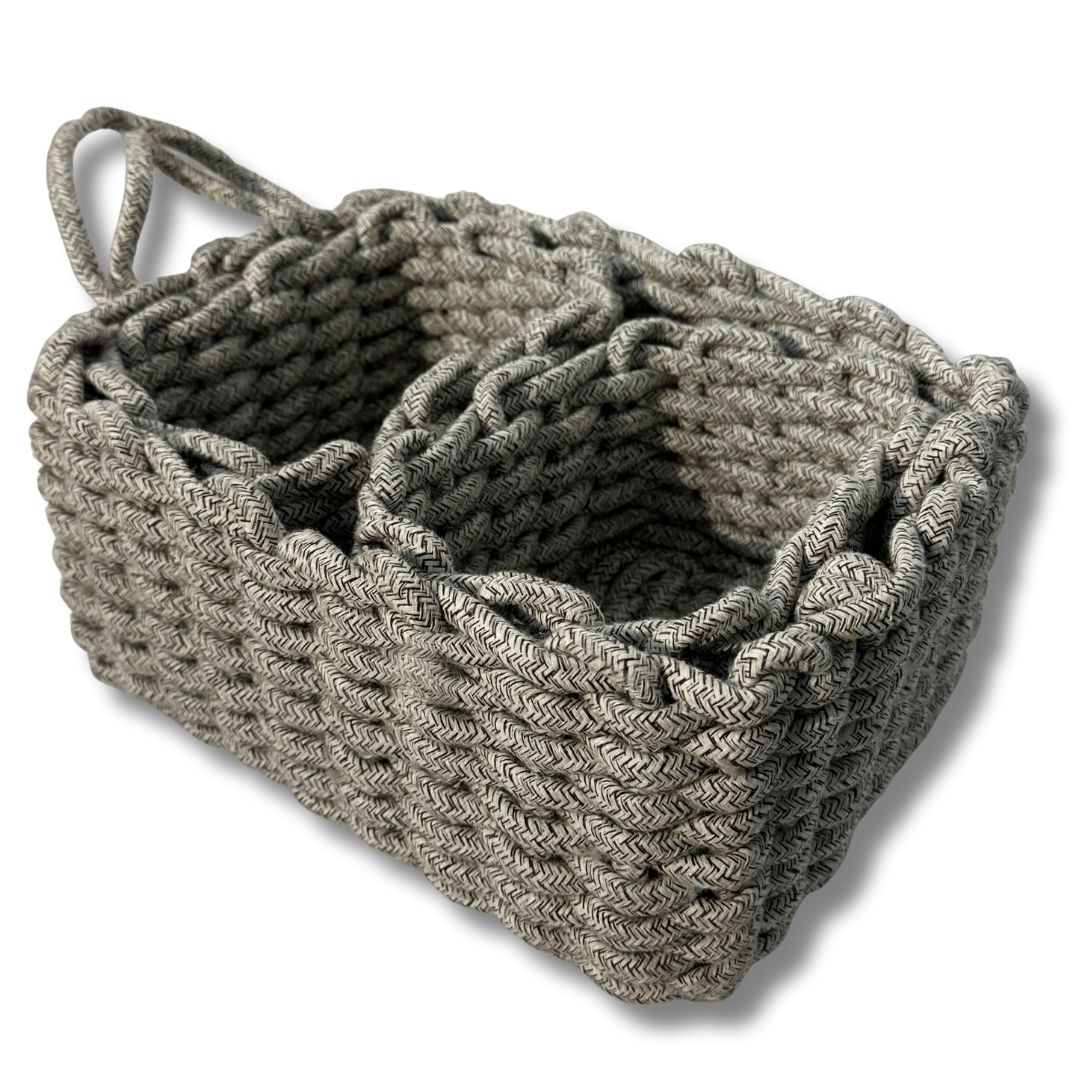 SET DE TRES PIEZAS CORDON GRIS